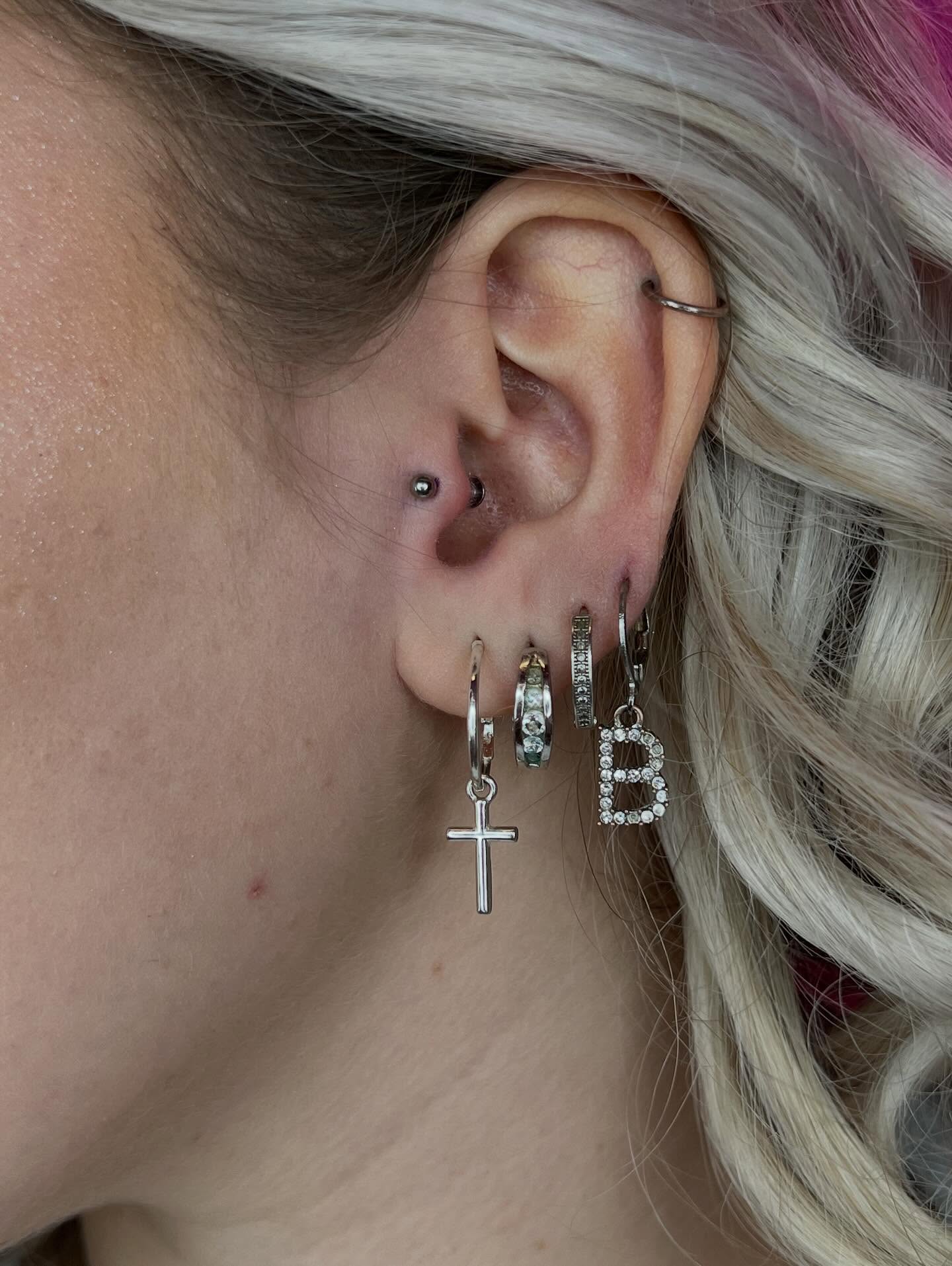 Piercing — ukázka práce studia Tetovačky Praha