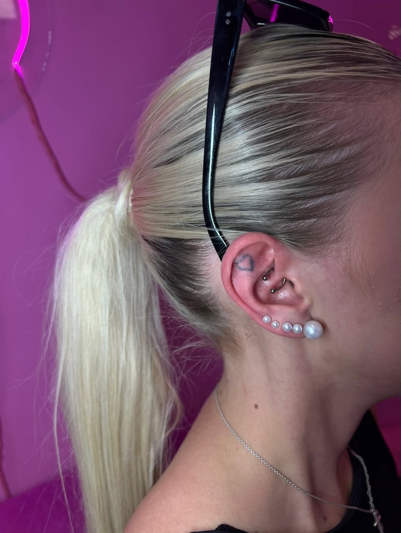 Piercing — ukázka práce studia Tetovačky Praha